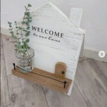 【おうちのWELCOMEボード】