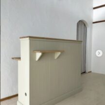 hugkumone 作業台付レジカウンター 作らせて頂きました